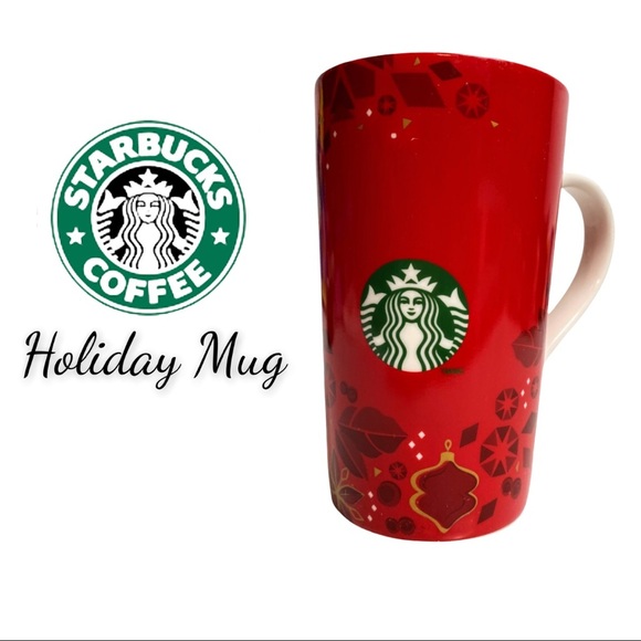 2013 Starbucks Red Holiday Christmas Mug - Picture 2 of 15